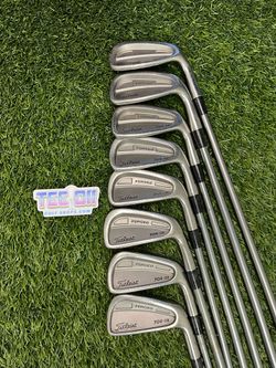 Titleist 704 CB Forged Irons Set 3-PW 3980 Graphite Stiff Flex GP Grips RH