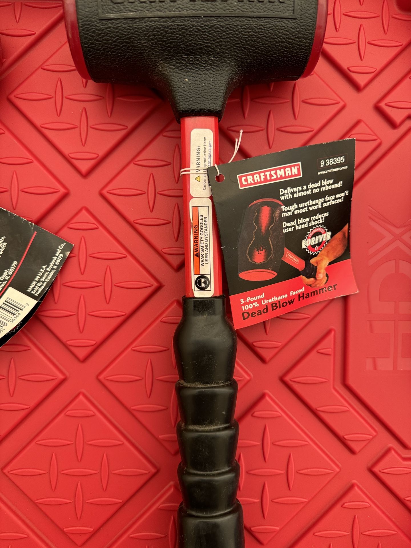 Sears Craftsman 3# Dead Blow Hammer New Old Stock