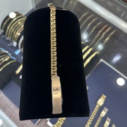 10k Gold Chino Bracelet 