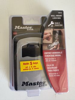 New- Master Lock Wall Mount Lock Box