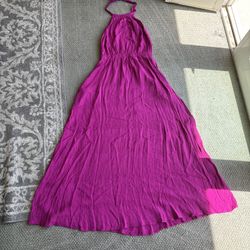 FRNCH Hot Pink Summer Dress 