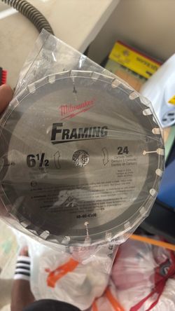 Milwaukee 6-1/2" Framing Circular Saw Blade 24T