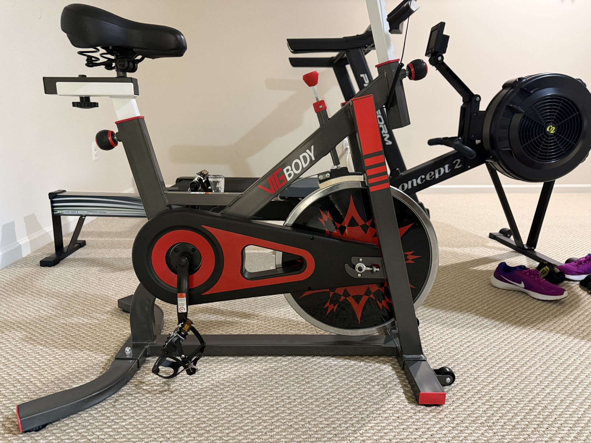 JS Body exercise bike in excellent condition.