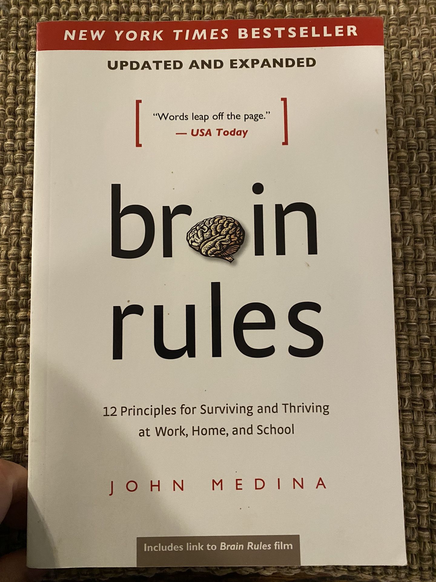 Brain Rule A12 Principals For Surviving And Thriving At Work, Home, And School