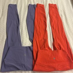 Lululemon Leggings LIKE NEW! Women’s Size 2, 28’ inseam