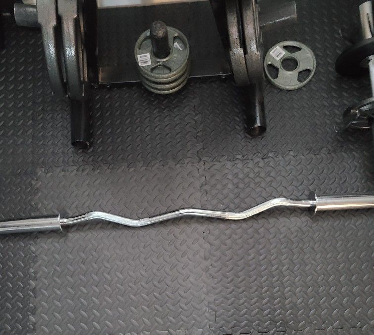 Olympic Weights Curl Bar