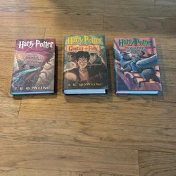 Harry Potter Books 2,3,4