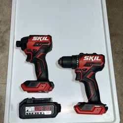 [SKIL] Impact Driver & Skil Drill Driver (Includes 2ah Battery + Charger)
