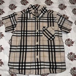 Burberry Kids Dress Shirt 18 Months 