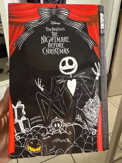 Disney Manga: Tim Burton's The Nightmare Before Christmas paperback published by TOKYOPOP.