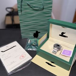 Luxury Stainless Steel Watch Full Set 