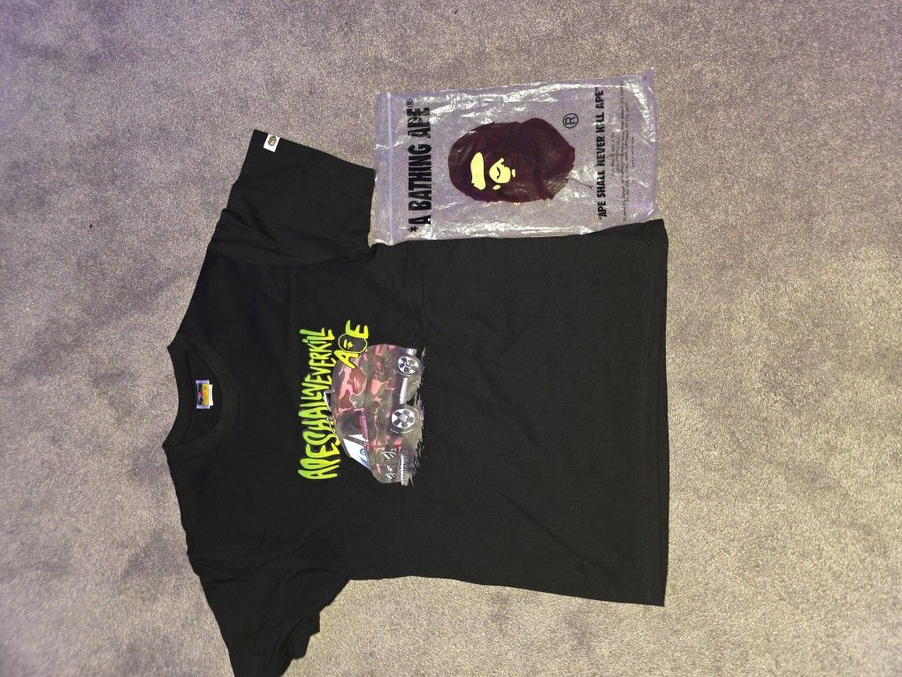 Bape Tshirt Car Graphic