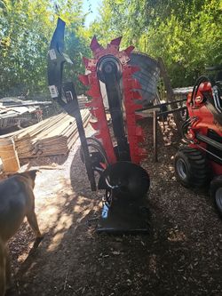 Heavy Duty Skid Steer Trencher Attachment
