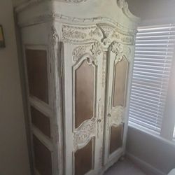 Old world French armoire 