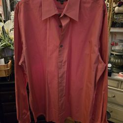 Men's XL Express IMX Modern Fit Button Up Long Sleeve Shirt