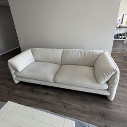 Castlery Lucas Performance Boucle Sofa - Cat Scratch Damage - Pickup Today