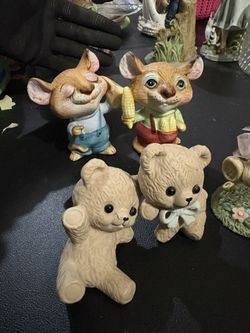 Cute Figurines $2.00 Each Set 