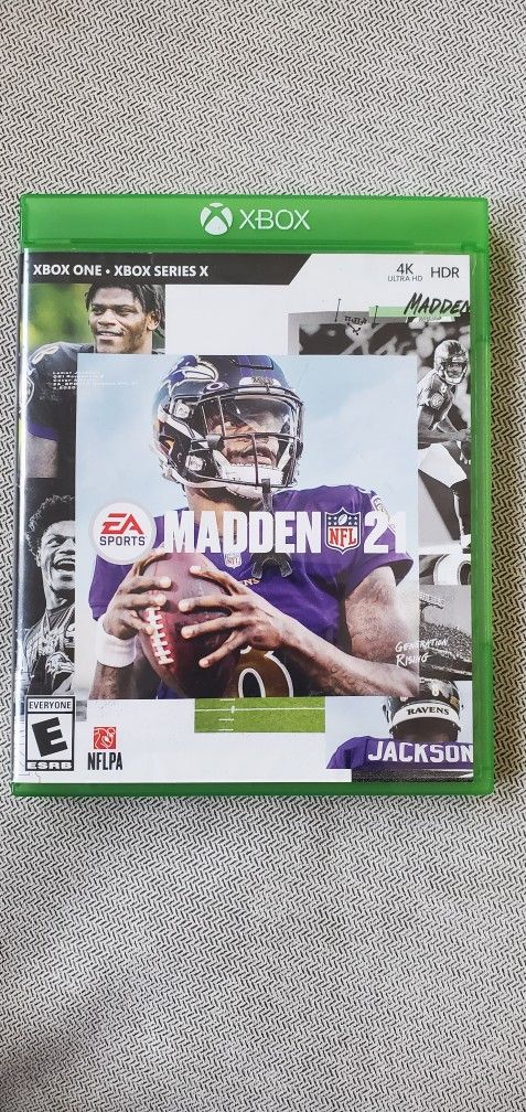 Madden 21 Xbox One and Xbox Series X