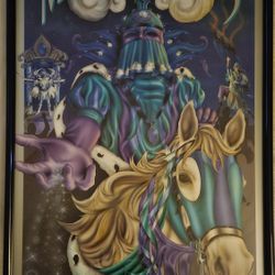 Mardis Gras Professionally Framed Poster 