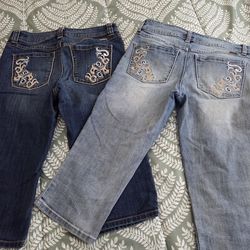 Jeans crop Macy's 2