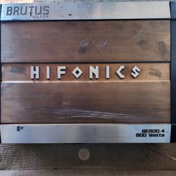 Brutus elite hifonics be800.4 800 Watts Amp