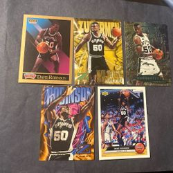 David Robinson 5 Card Lot