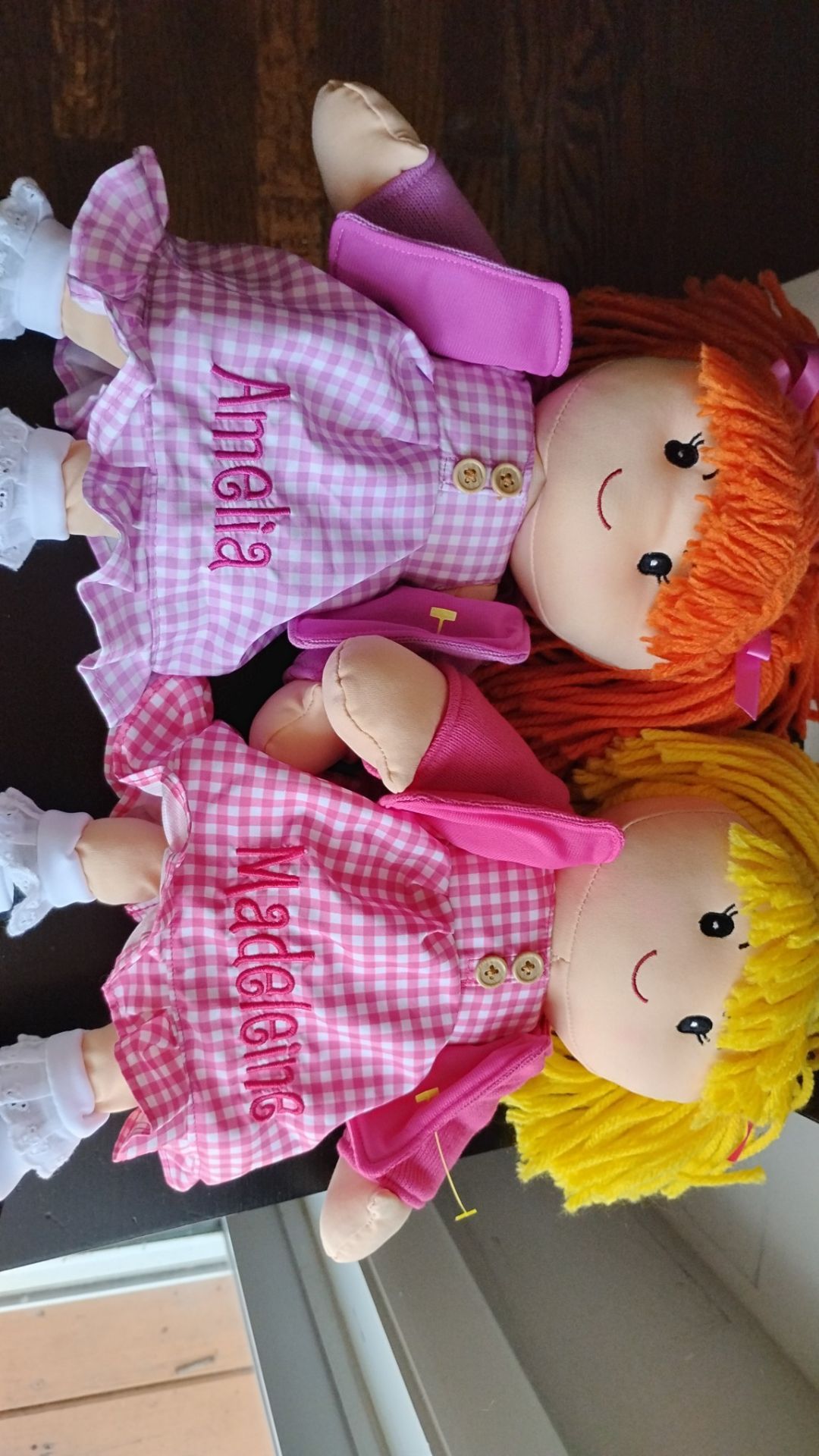 Beautiful rag dolls