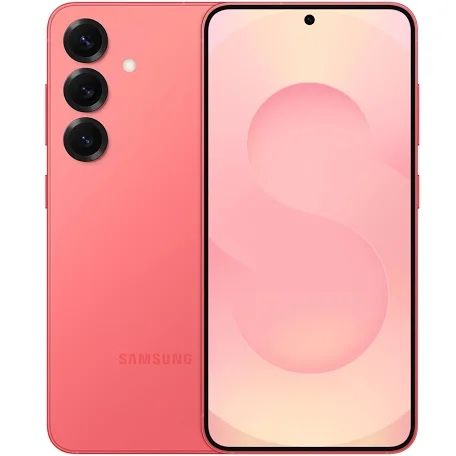 Samsung Galaxy S25 Coral red