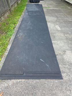 Rubber floor mats