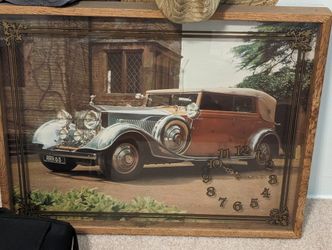 Antique Car Wall Clock