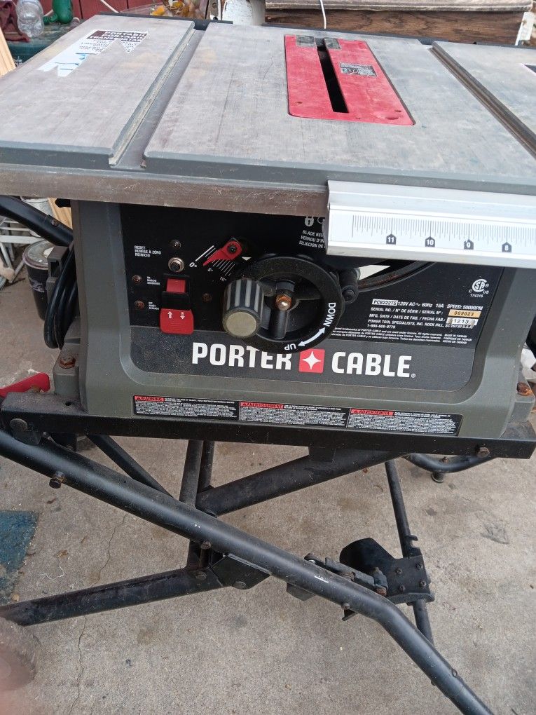 Porter Cable Table Saw