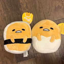 2 squishmallow 8”