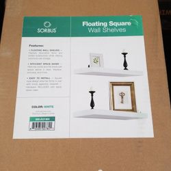 Floating Square wall Shelves 