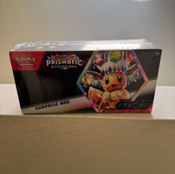 Pokemon Prismatic Evolutions Surprise Box Sealed