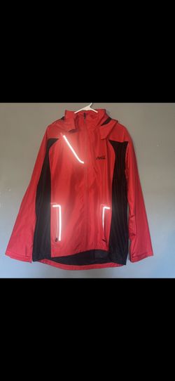 Coca-Cola Red & Black Windbreaker Jacket (Reflective, Unisex) - NEW