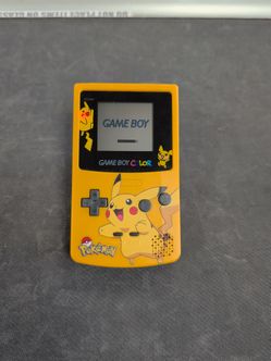 Nintendo Gameboy Color Pikachu