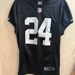 Authentic Nike NFL Raiders Lynch Jersey Men’s Small