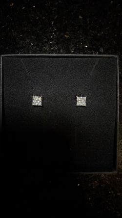 5mm 925 Silver Vvs Moissanite Earrings