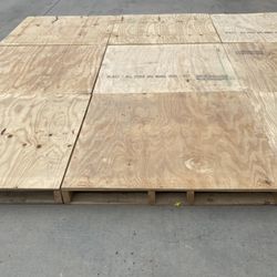 Flat Top Wood Pallets Ply Wood Heavy Duty Pallets With Plywood 