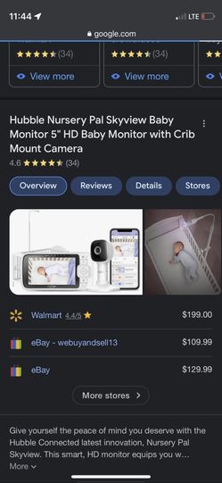 New Baby Video Monitor