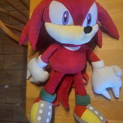 Sonic Hedgehog Plush Backpack