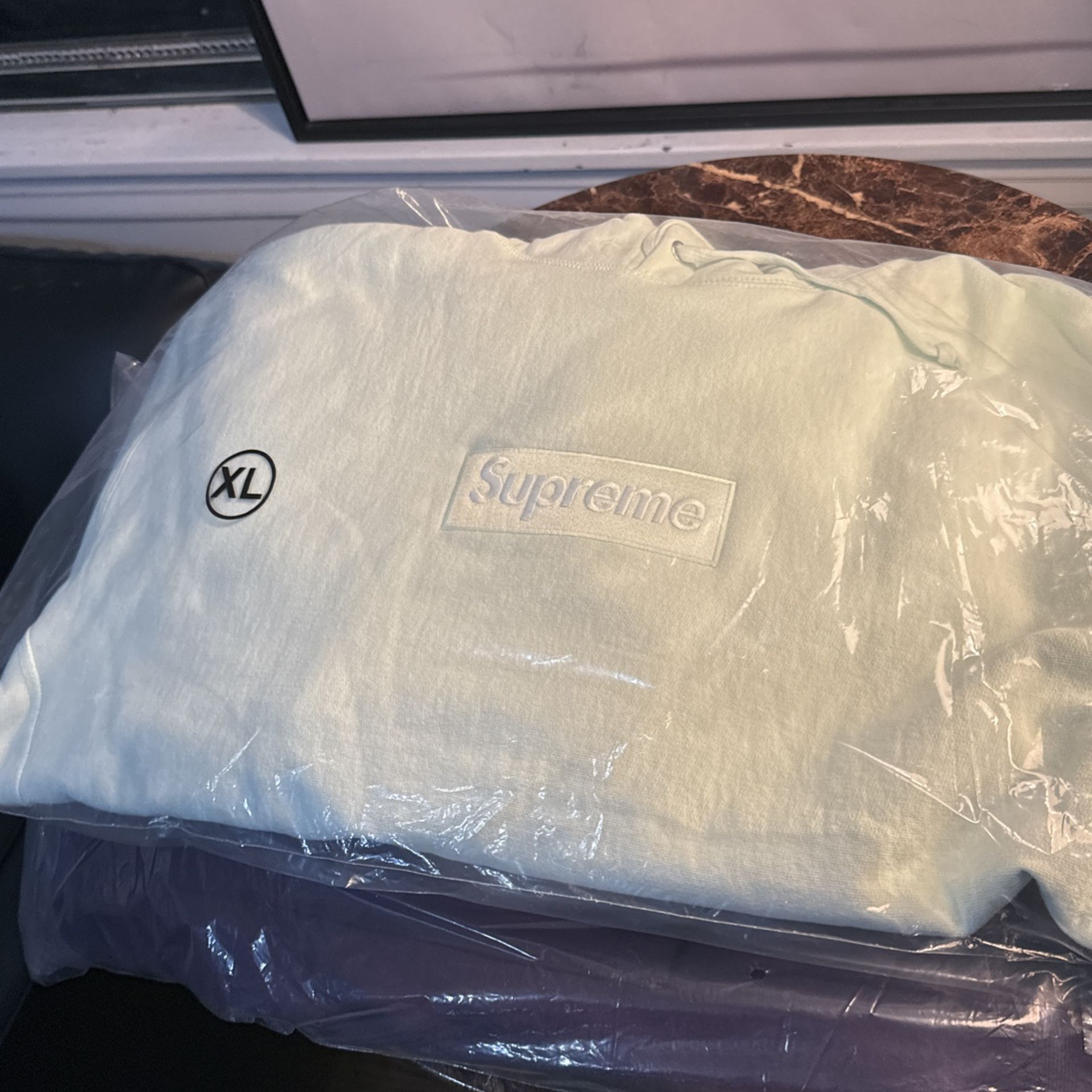 Supreme Box Logo Green Sz Xl
