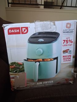 Dash Teal Air Fryer 2.6 Qt 1000W