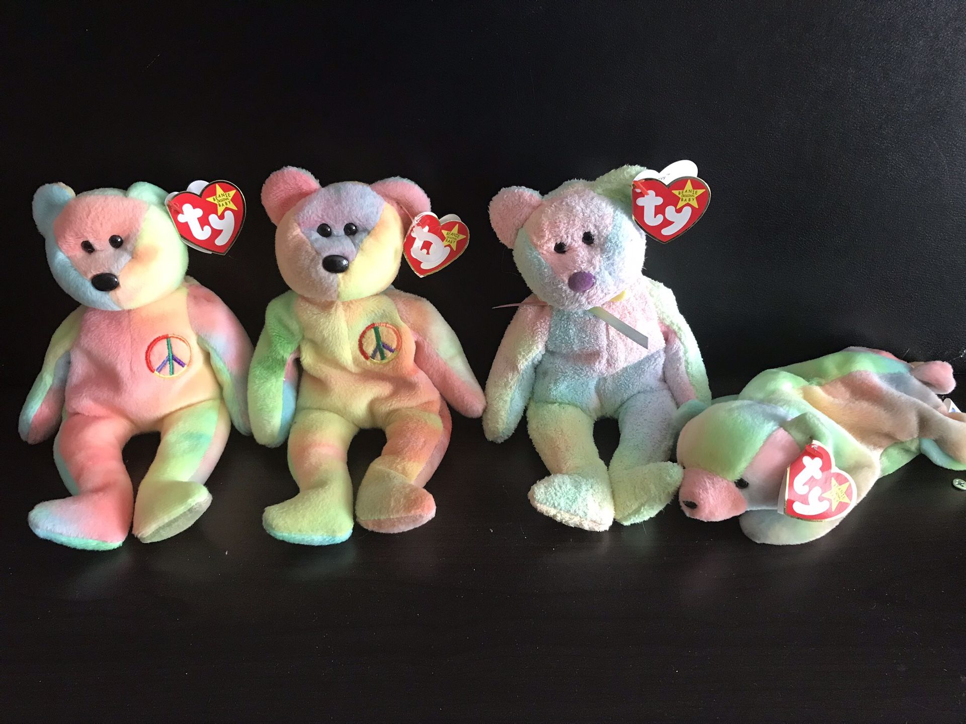 Ty beanie babies. Groovy, Peace ( Fareham ) Peace (Gosport), Sammy