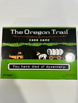 The Oregon Trail Card Game BRAND NEW