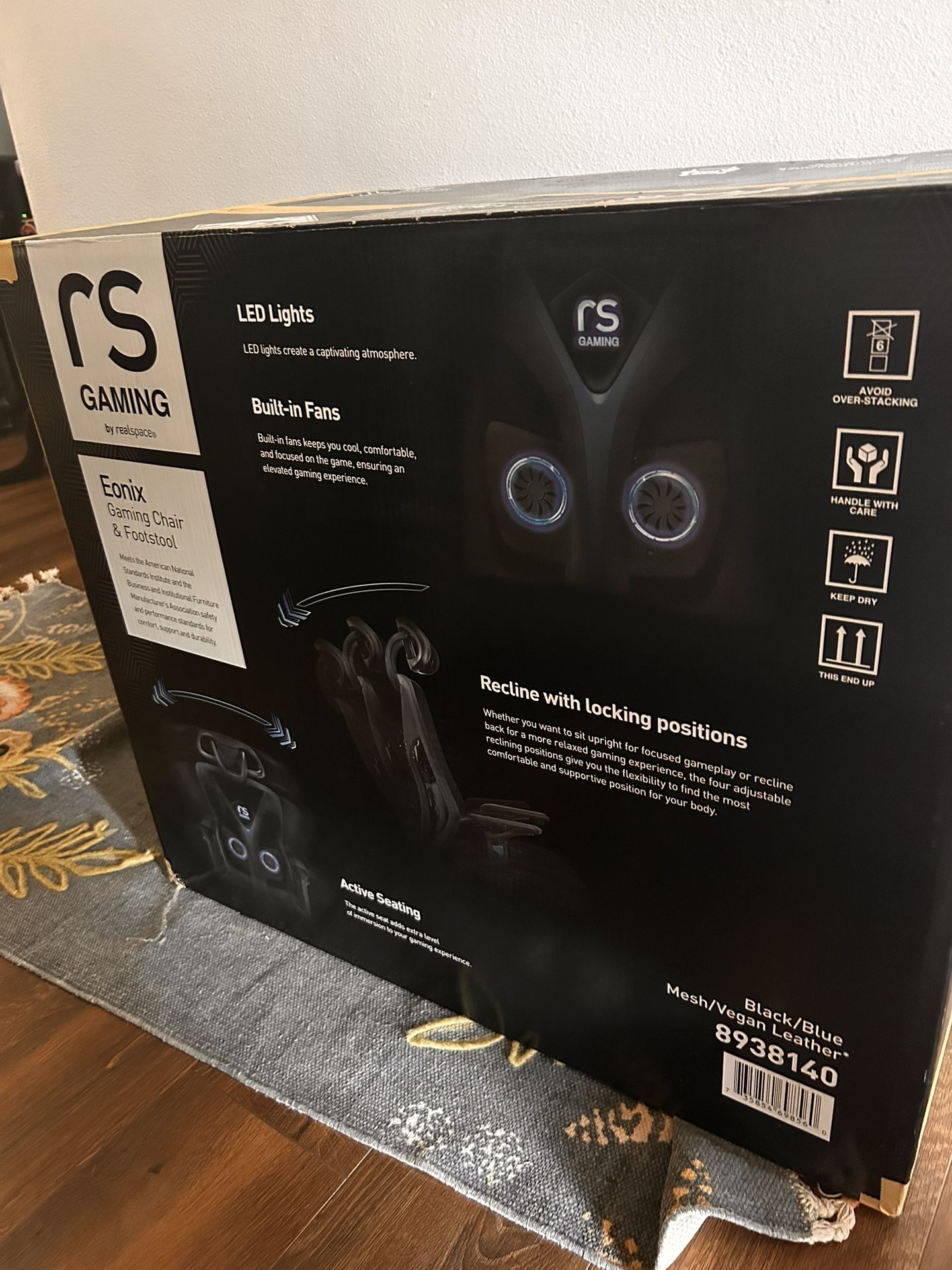RS Gaming Ergonomic Gaming Chair