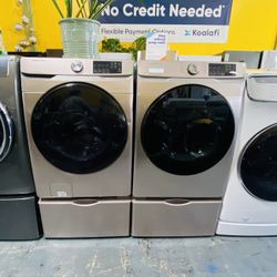 Samsung Rose Gold Washer And Dryer Take It Today Pay It Later