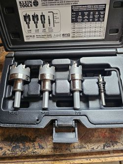 Klien hole cutter set