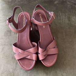 Wedged Sandals Size 8.5