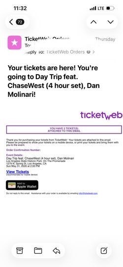 Day Trip Chasewest